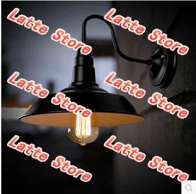 Retro Single Head Wall Lamp, Industrial Creative Waterproof Sconce Light For Outdoor Bar Decor