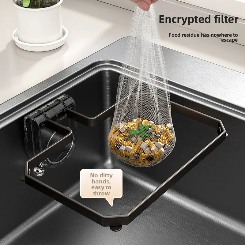 YM Kitchen Sink Filter Drain Disposable Residue Leftover Rack New Sink Filter for Kitchen Drainage System