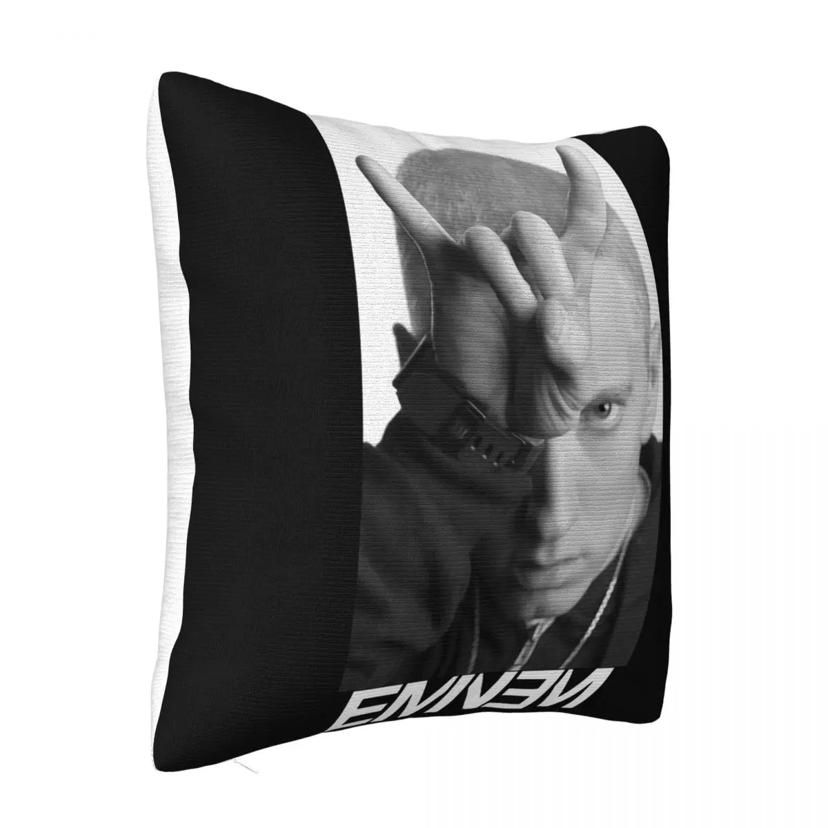 Vintage Eminem Album Concert Tour Black S 234Xl Unisex M547 Popular Style Girl Science Pillow Case