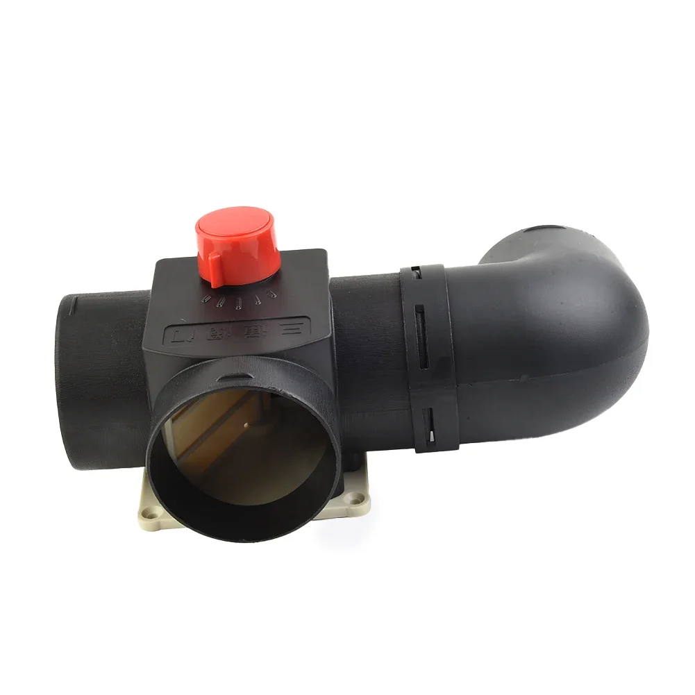 

Car Accessories Vent Hose Clip Vent Hose Clip T Branch Air Vent Ducting 1pcs 75mm/2.95in Black For Diesel Heater