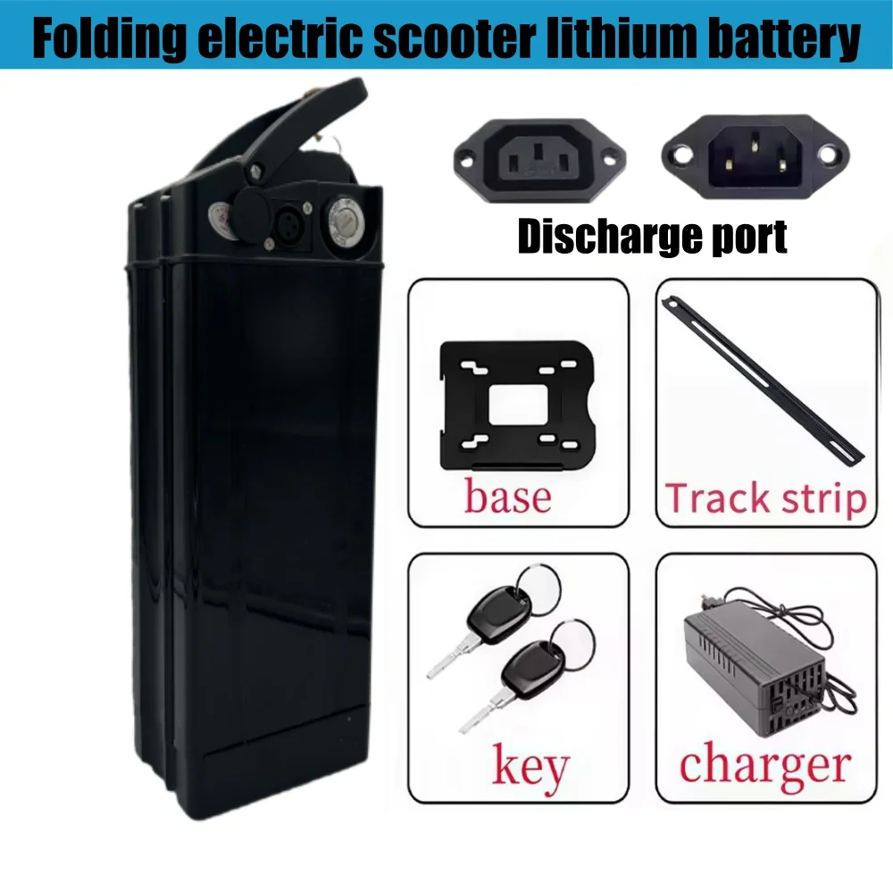 

48 volt folding style lithium battery 15Ah 20Ah 30Ah built-in BMS Haiba type widely used 250W-1000W motor battery pack 18650.00