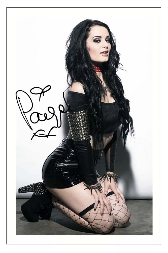 PAIGE Signed Autograph PHOTO Fan Gift Signature Print Posters Wall Art Rome Decoration