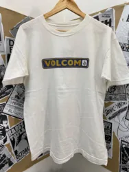 Volcom-男性と女性のための半袖コットンTシャツ,高級ブランド,ファッション,大きなサイズ,カジュアルなストリートウェア,クラシックなプリント,だぶだぶ,2021