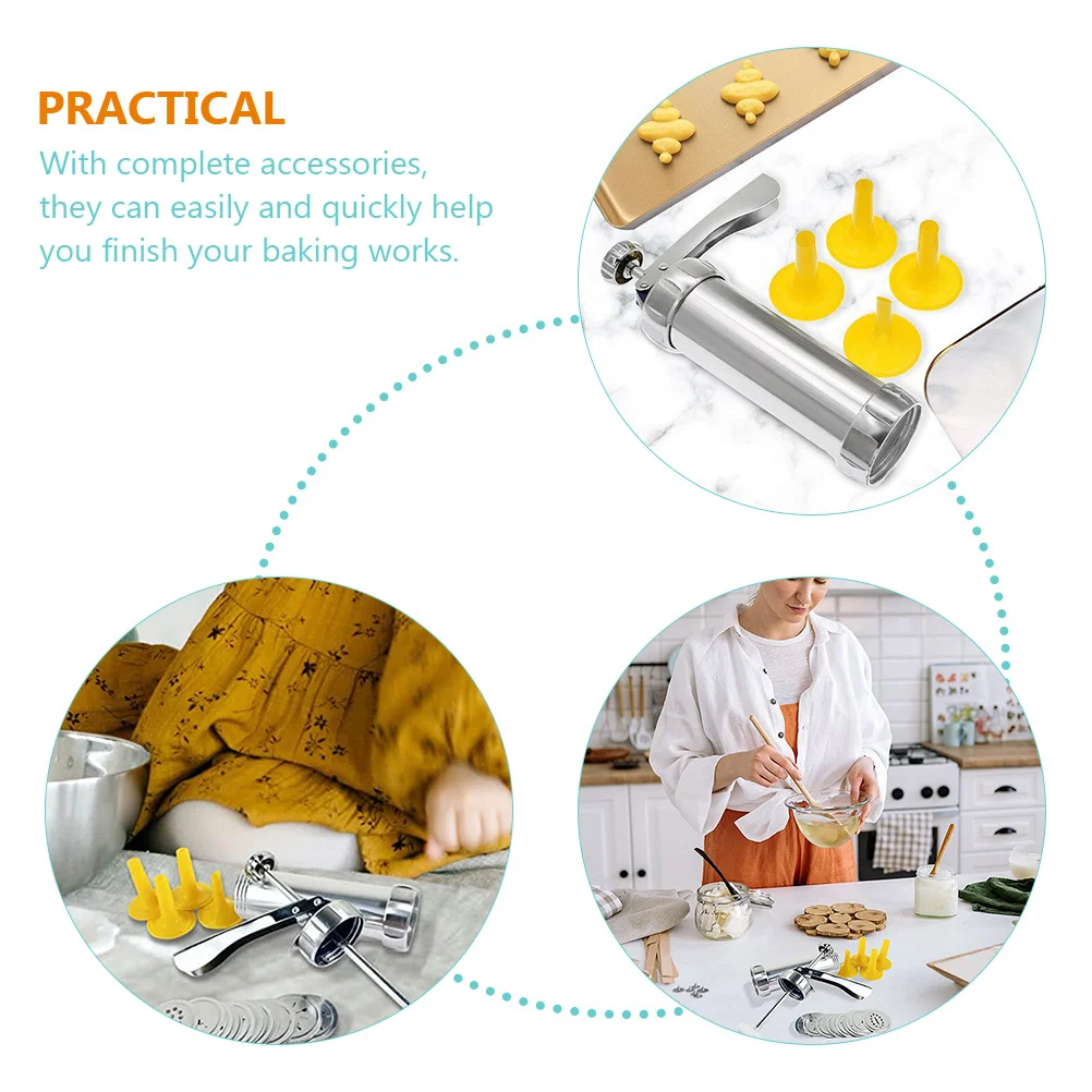 

1 Set Baking Tool Kit Multi-Function Cream Nozzle For Cupcake Cake Decorating Pastry Piping Maker Kitchen Baking Tools Dessert