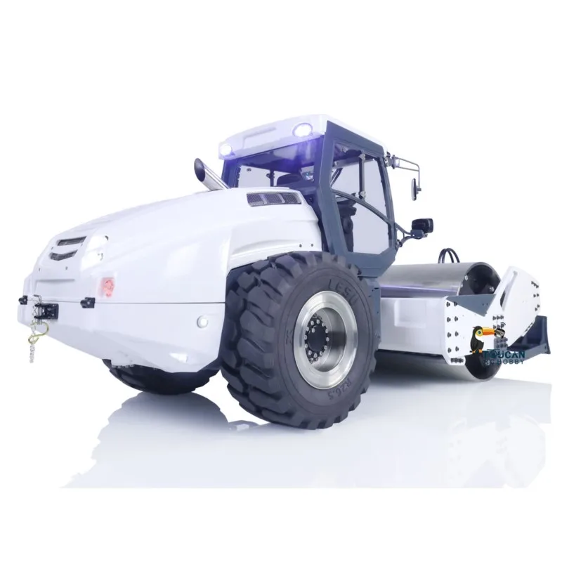 LESU 1/14 Aoue-H13i الهيدروليكية RC الطريق الأسطوانة RTR المعادن البناء بعجلات سيارة شاحنة أنظمة الصوت الخفيفة لعبة نموذج THZH1534