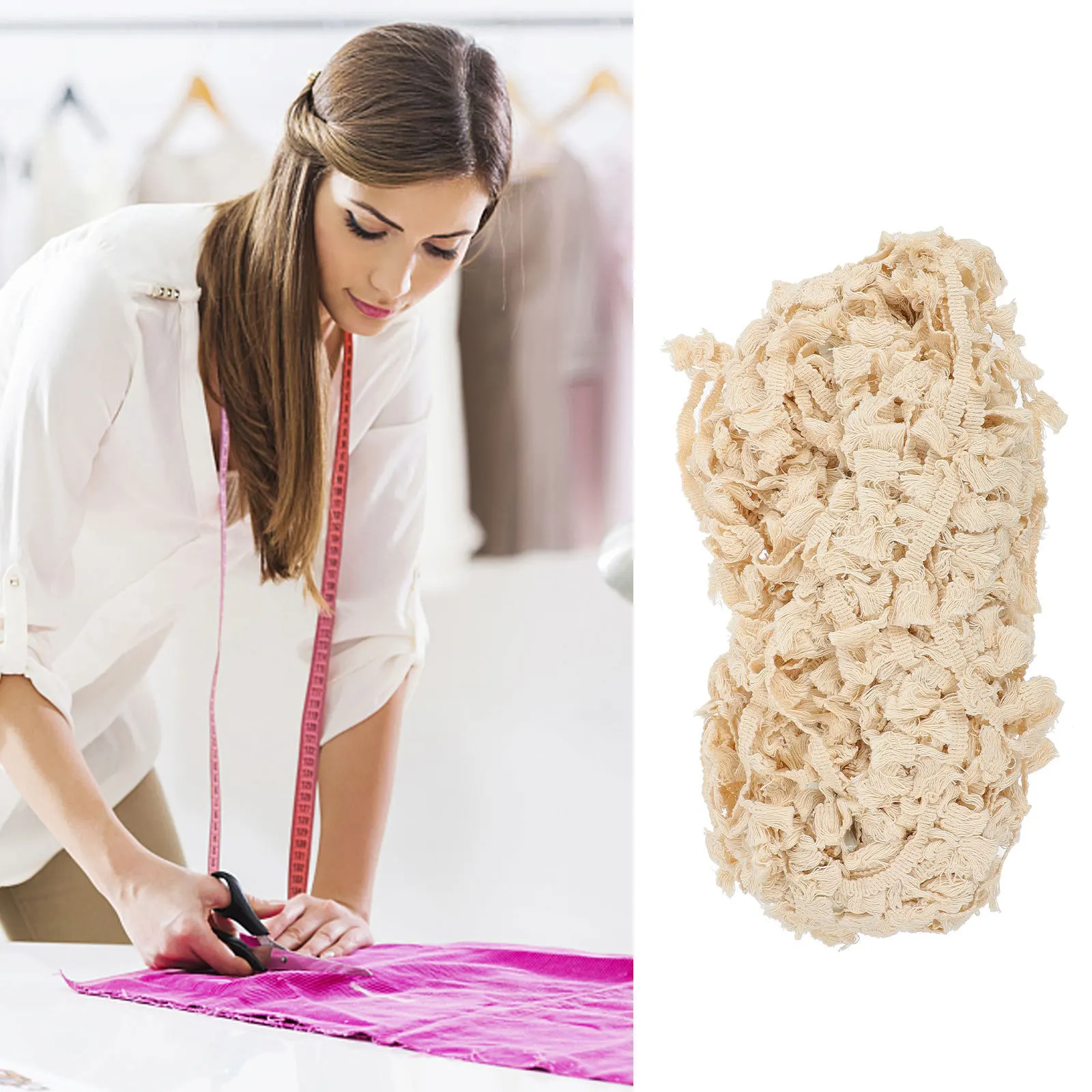 

1Pcs Tassel Lacework DIY Sewing Ribbon Garment Tassel Decor Curtain Decor DIY Sewing Ribbon Clothing Decorative Accessory