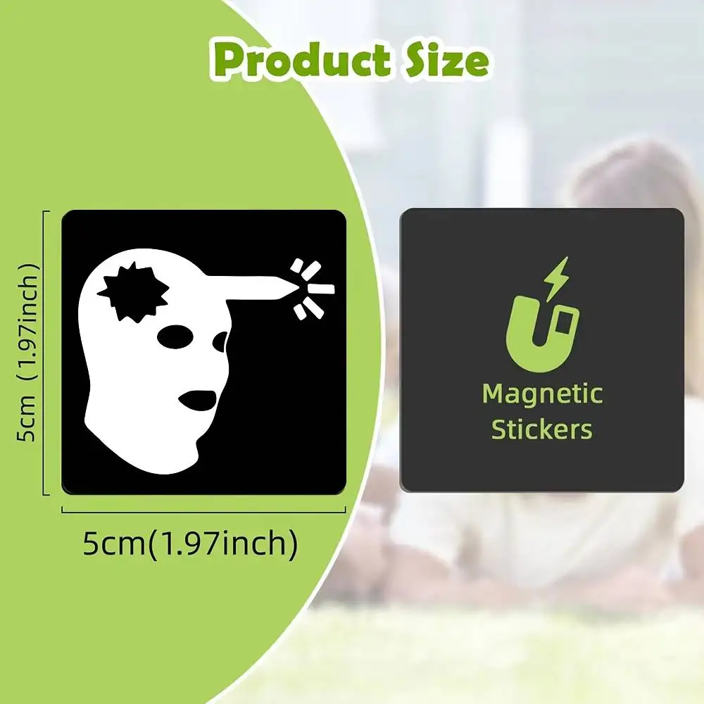 For CSGO CS2 Acrylic Refrigerator Magnets Square Sticker Kitchen Office Decor Creative Birthday Craft Gift