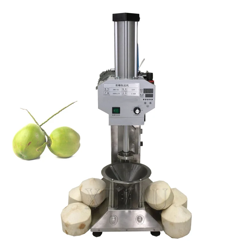 Coconut Skiver Young Coconut Peeling Machine Automatic Young Coconut Trimming Machine Green Coconut Trimmer Young Coconut Peeler