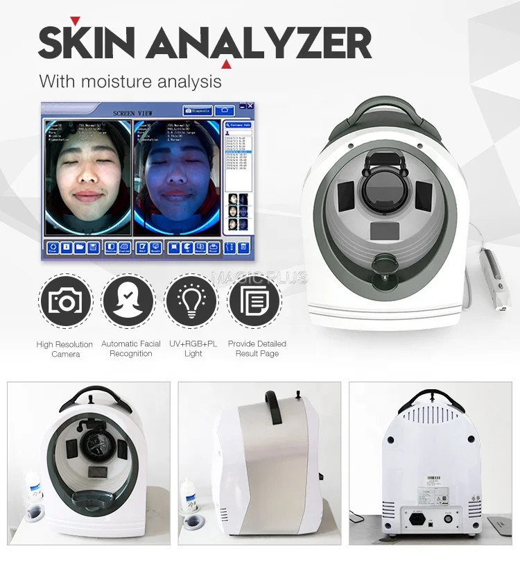 Skin Analyzer Machine Magic Mirror Machine Facial Digital 3D Magic Mirror Skin Diagnostic  for Facial Skin Examination