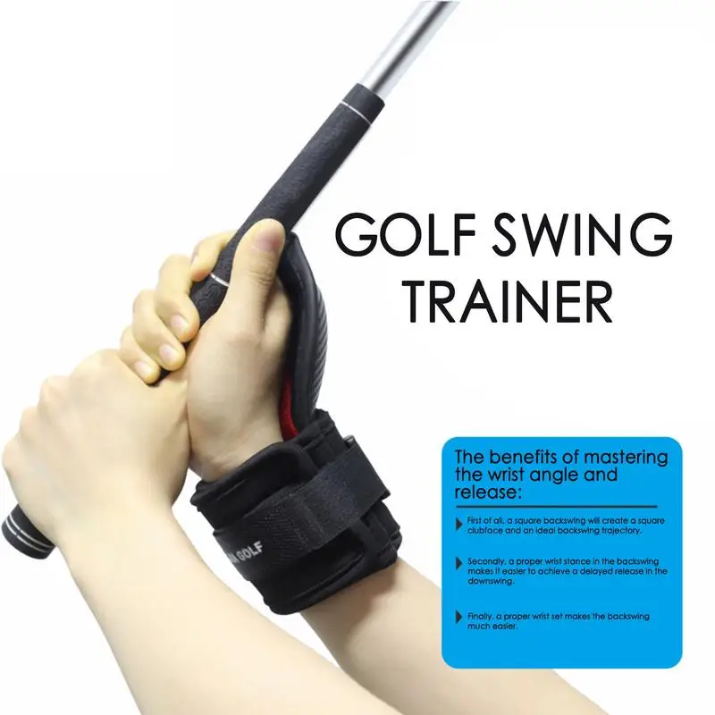 Golf Chipping Wrist Angle Corrector With Sound Prompter Golf Swing Wrist Brace Swing Golf Wrist Stand Release Control Exerciser