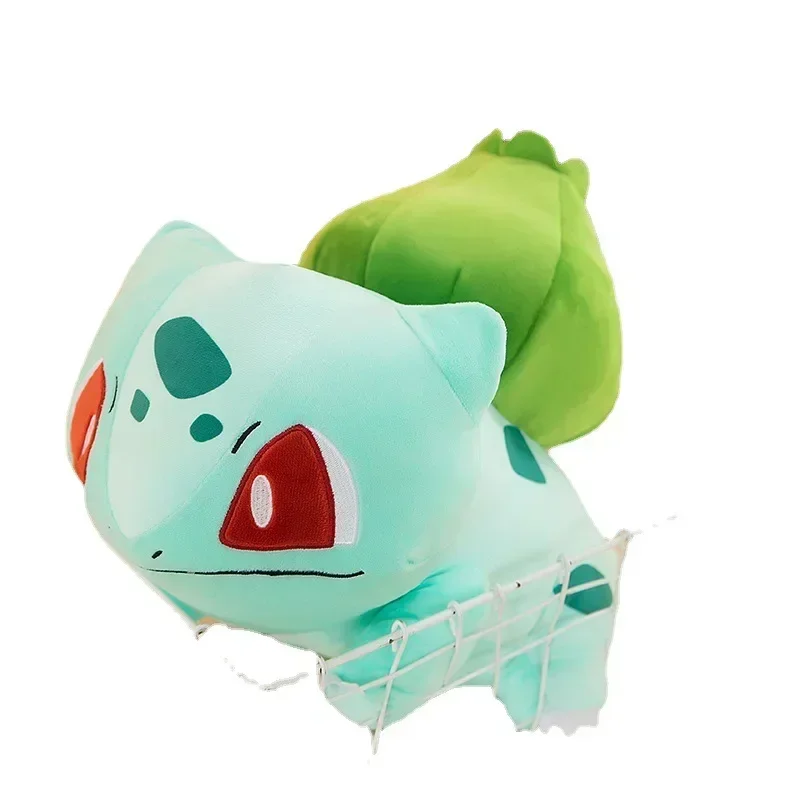 95CM Super Big Pokémon Bulbasaur Kawaii Plushies dibujos animados Plushies refuerzo cómoda muñeca suave decorar niños regalo de vacaciones