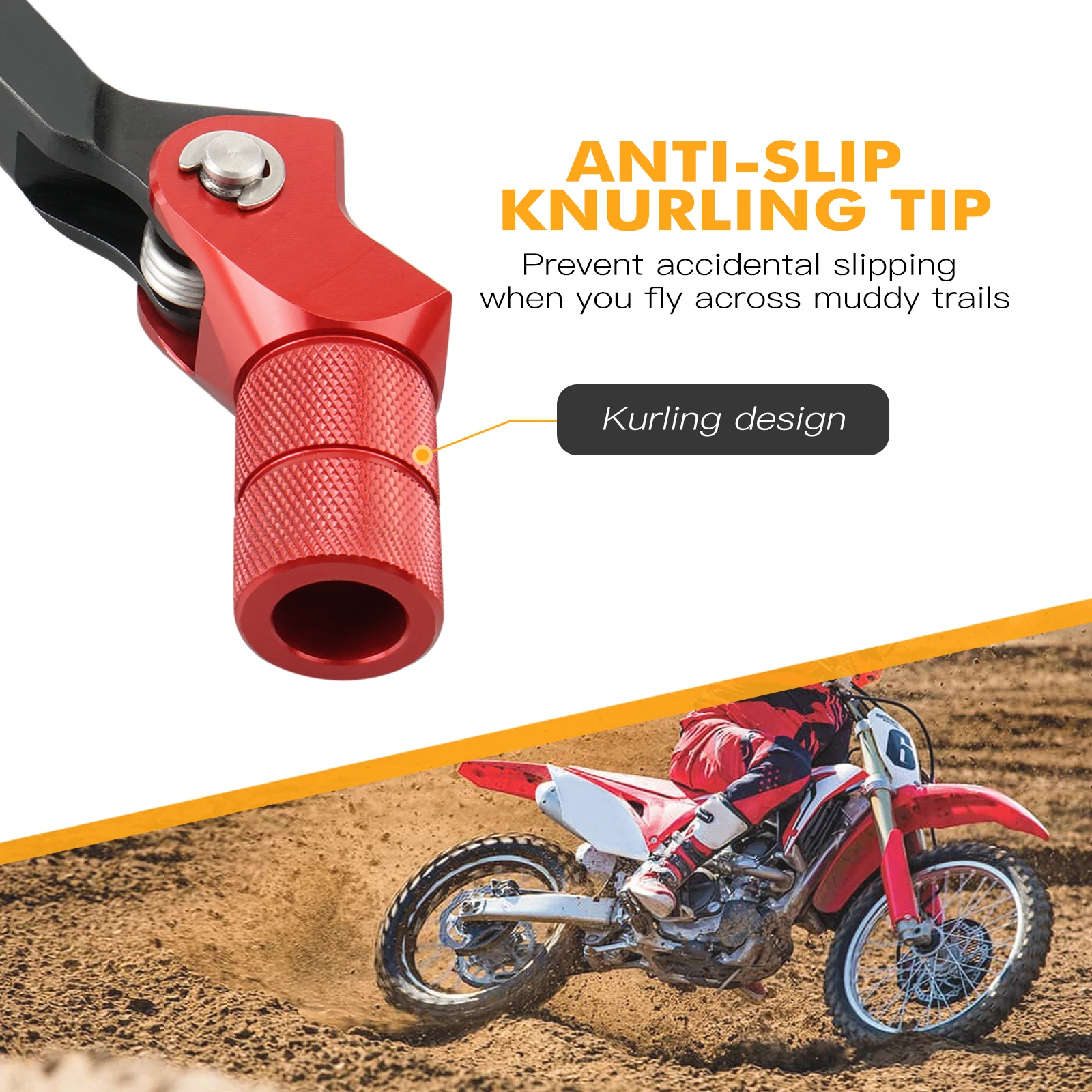 For Honda CRF250R CRF450R 2018-2023 CRF250RX CRF450RX CRF450X CRF450L CRF450RL Motorcycle Forged Shift Lever CRF 250R 450R - Image 3