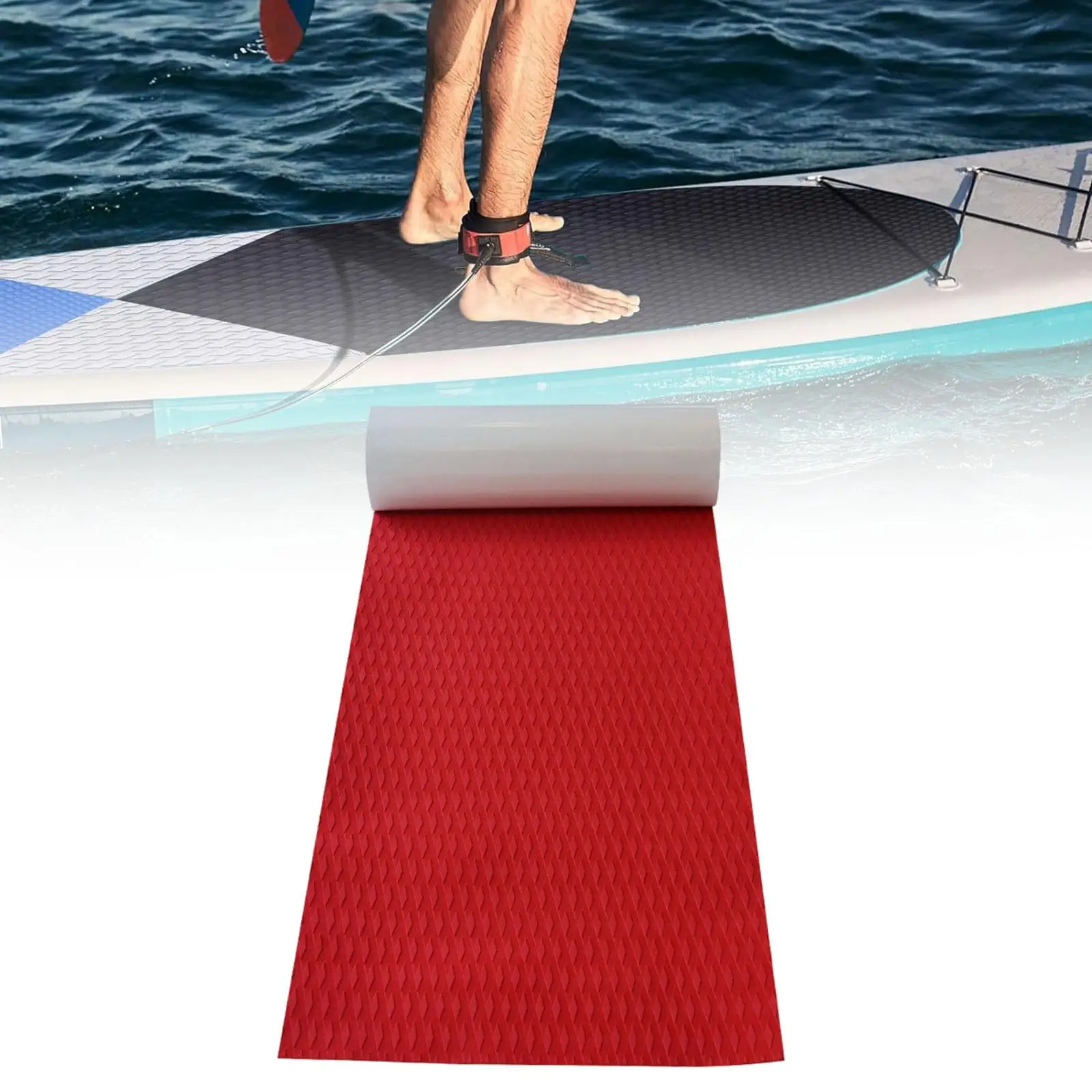 Traction Pad Non Slip Universal EVA Sheet for Skimboard Skateboard Longboard