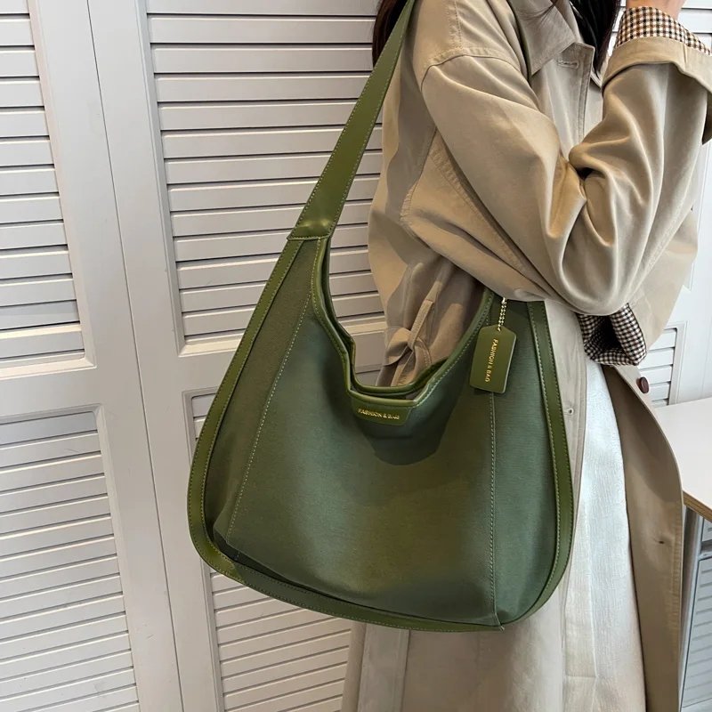 Bolso retro de alta capacidad para mujer, bandolera de tela Oxford de diseñador de lujo, 2022