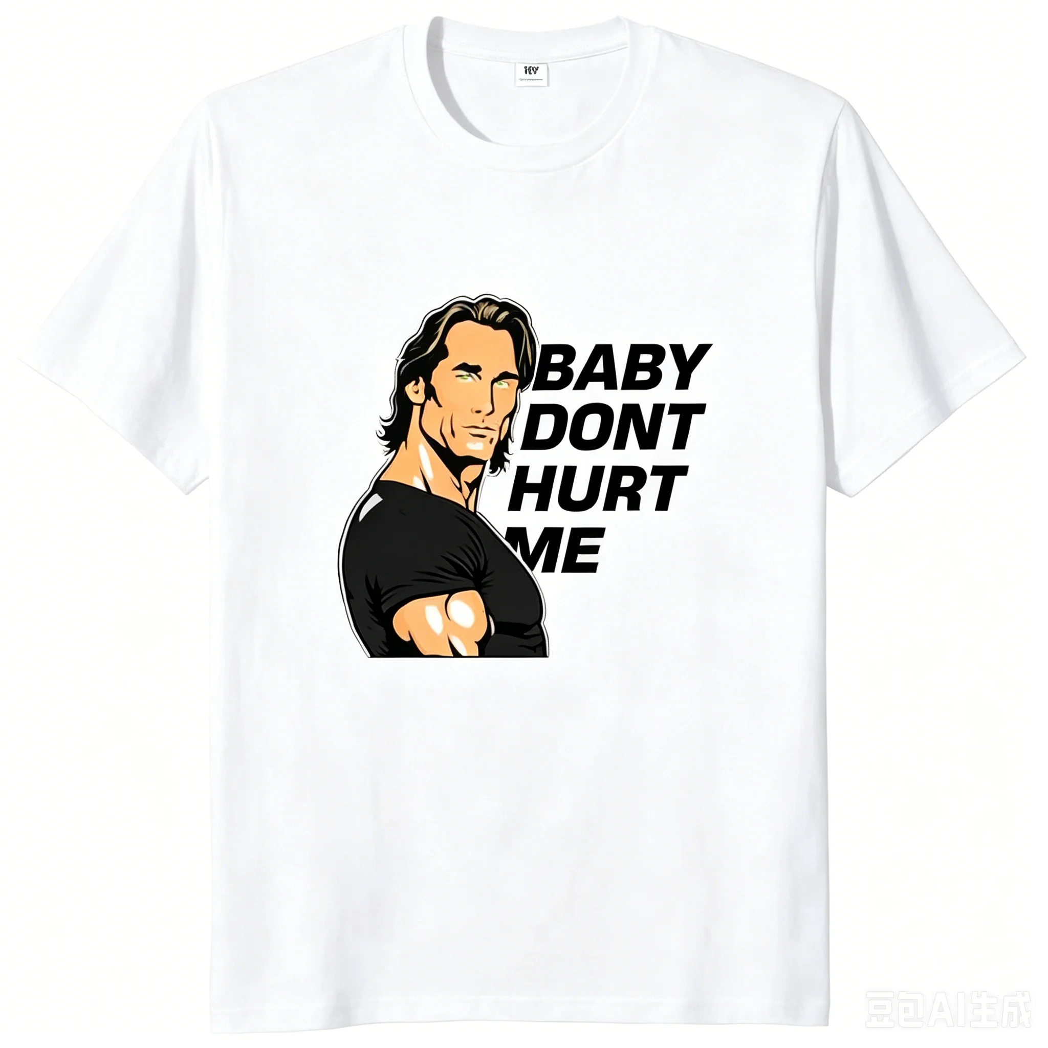 Baby Don't Hurt Me T-shirt Popular Gym Trend Fitness Lovers Tee Tops 100% Cotton Unisex Casual Summer T Shirts EU Size
