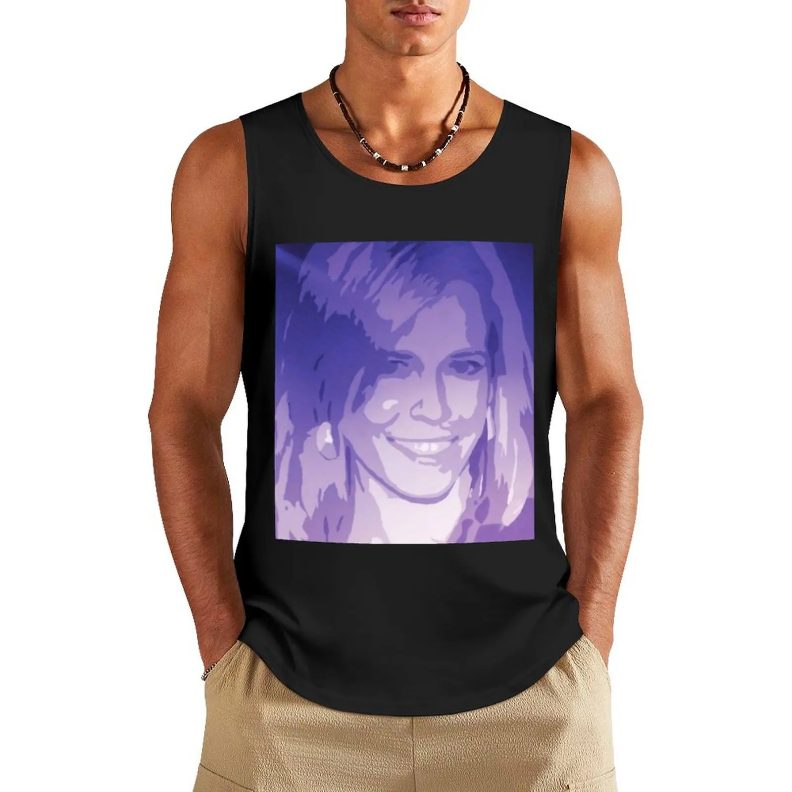 

Chelsea Handler Tank Top sleeveless gym shirts male bodybuilding men clothes