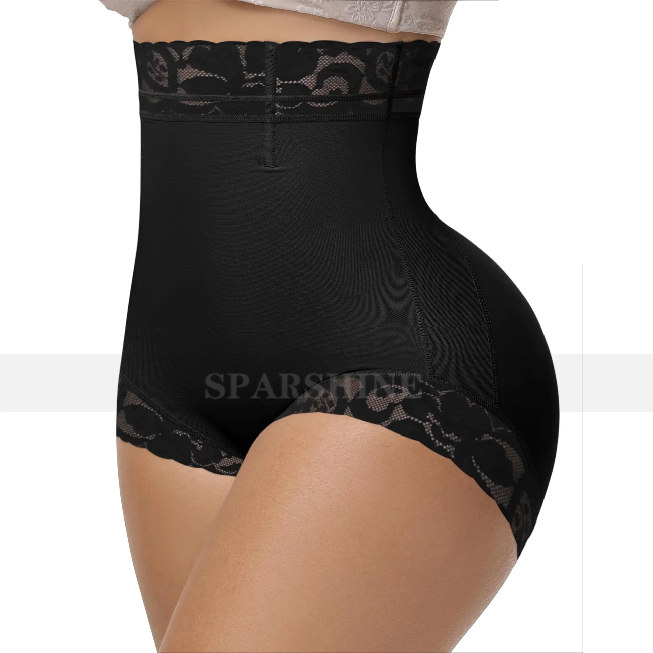 Women\'s Lace Stitching Seamless Flat Belly Pattern Shorts Charming Curves Butt Lifter Body Shaper Shapewear Ladies Sexy Lingerie