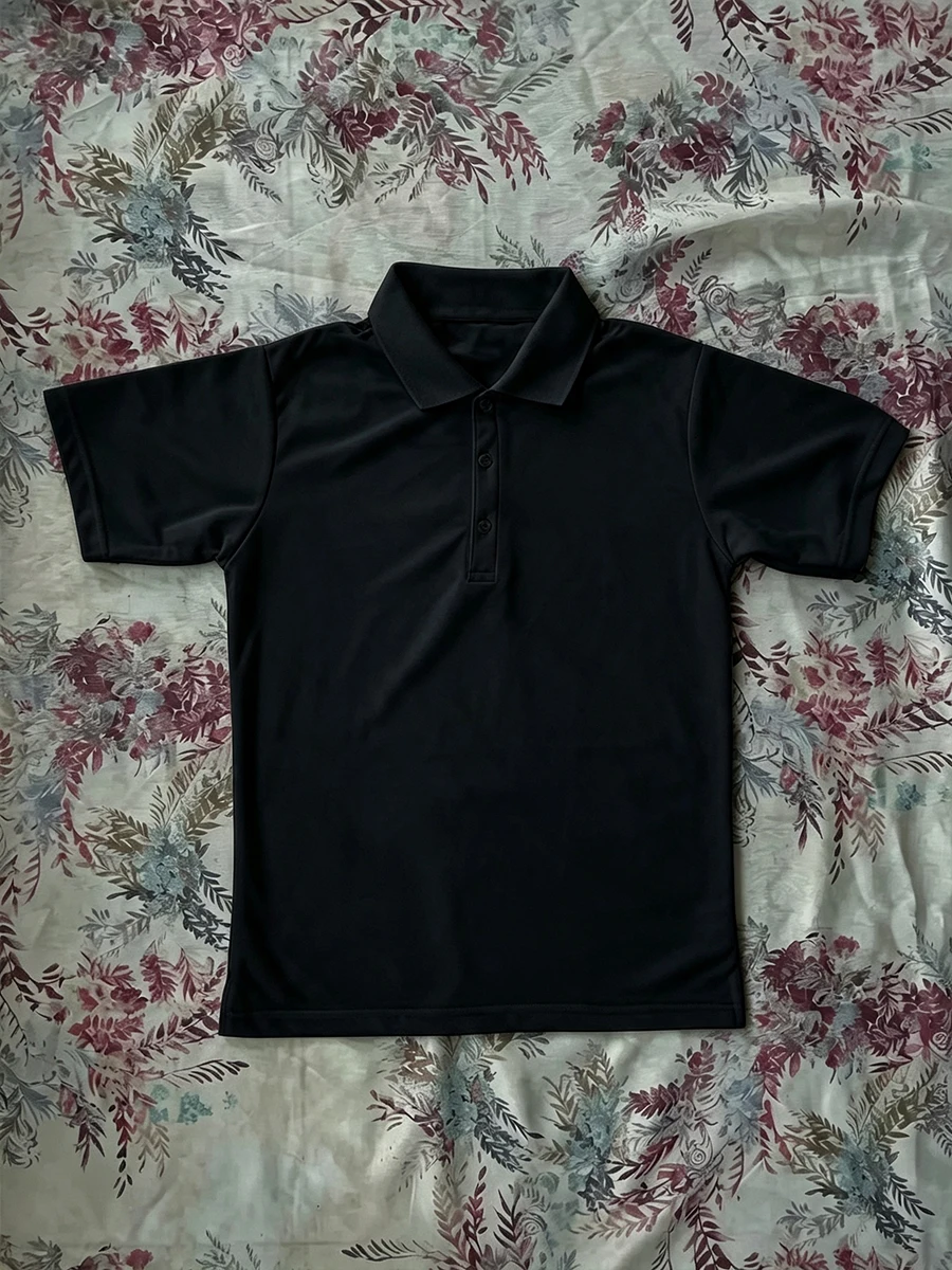 Y2k Tokyo Cherry Blossom Poloshirts Herren Golfshirts Vintage Streetwear T-Shirts Übergroße Minimalistische Modische Harajuku-Shirts – Detail 14