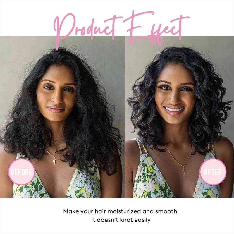IMMETEE Hair Conditioner Enhancer Hair Elastin Perfect Cream Hair Care Hairstyle Hair Curly Styling Control