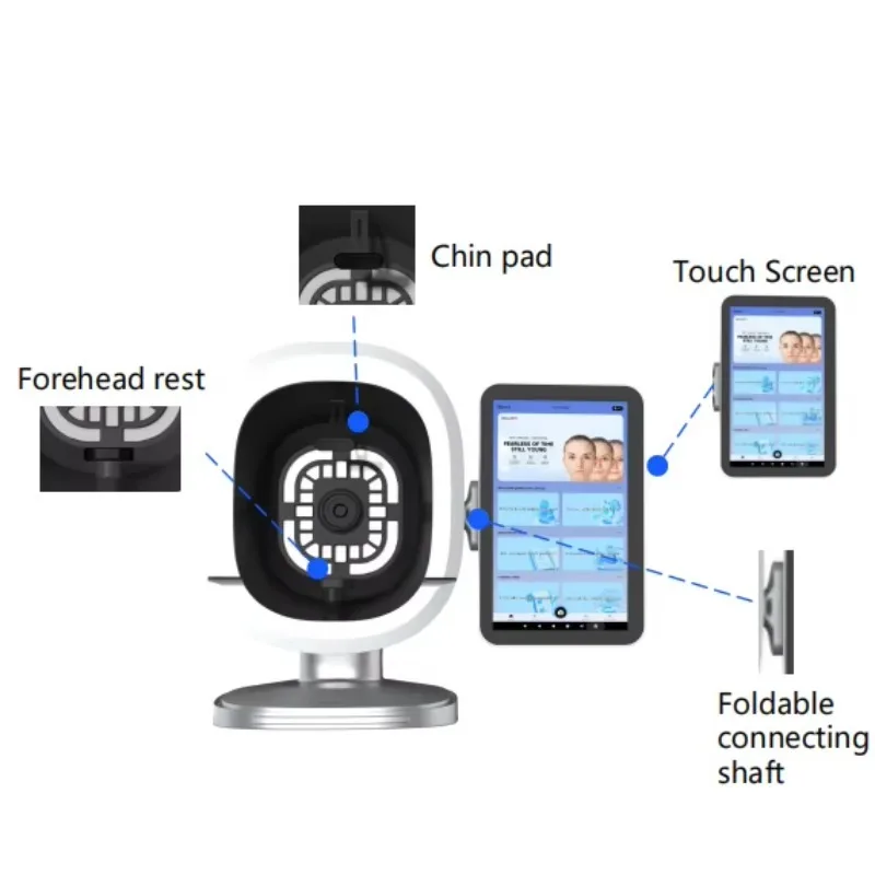 เครื่องวิเคราะห์หนังศีรษะและผิวหน้า 2 in 1 เทคโนโลยีใหม่ล่าสุด พร้อมระบบสแกน 3 มิติ AI