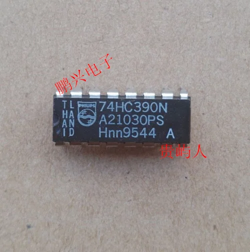 

Free shipping 74HC390N IC DIP-16 10PCS