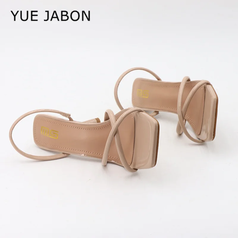 Nude Shoes Slippers Heels Beige Heeled Sandals Rubber High Heel Slippers Women Slides High Black White 2026 Shoes Women