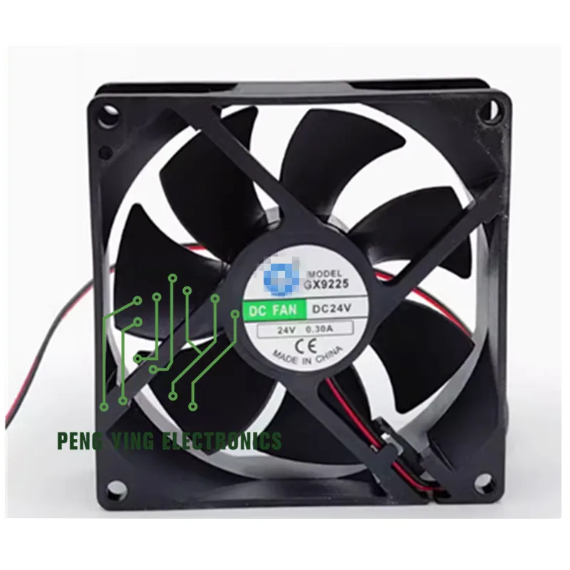 1PCS Inverter welding machine dc cooling fan GX9225 9025 9225 dc 24V 90*90*25mm welding machine DC fan electronic components