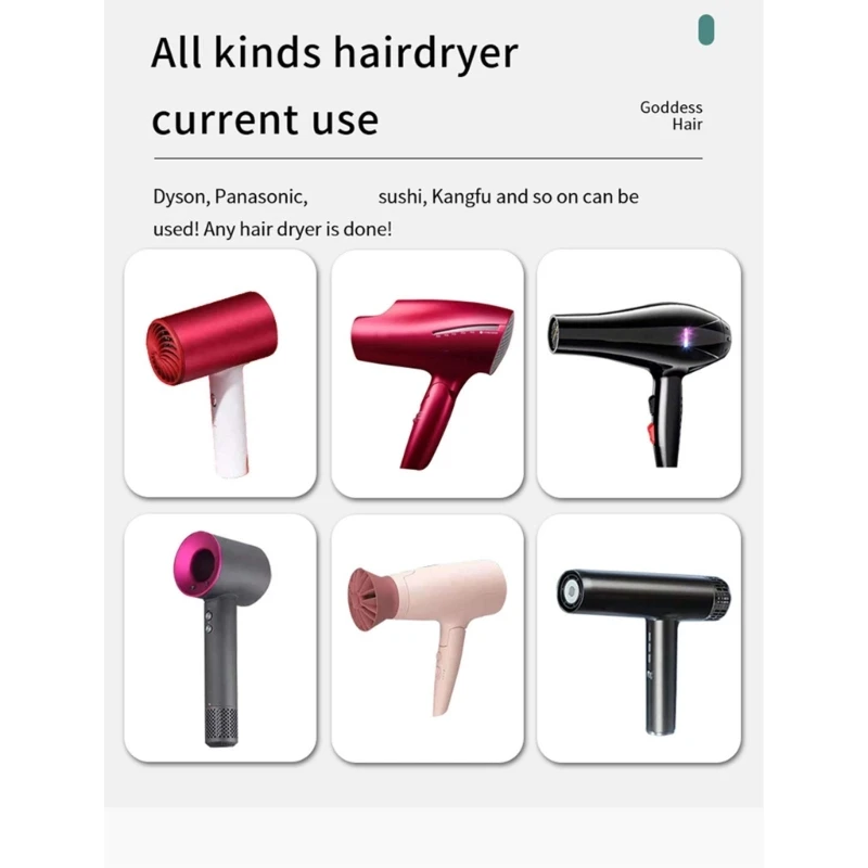 

High Suction Hair Dryer Holder Storage Shelf Girl Boys Bedroom Wall Decoration