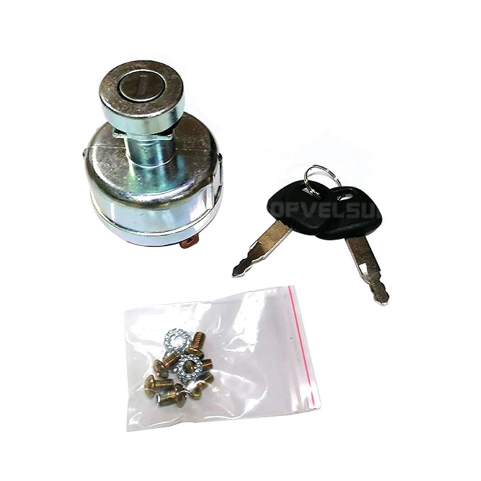 

TOPVELSUN 4186743 4186745 Ignition Switch with 2 Keys 6 Pins Applicable to Excavator EX60 EX100 EX120 EX150 EX200 EX200-1