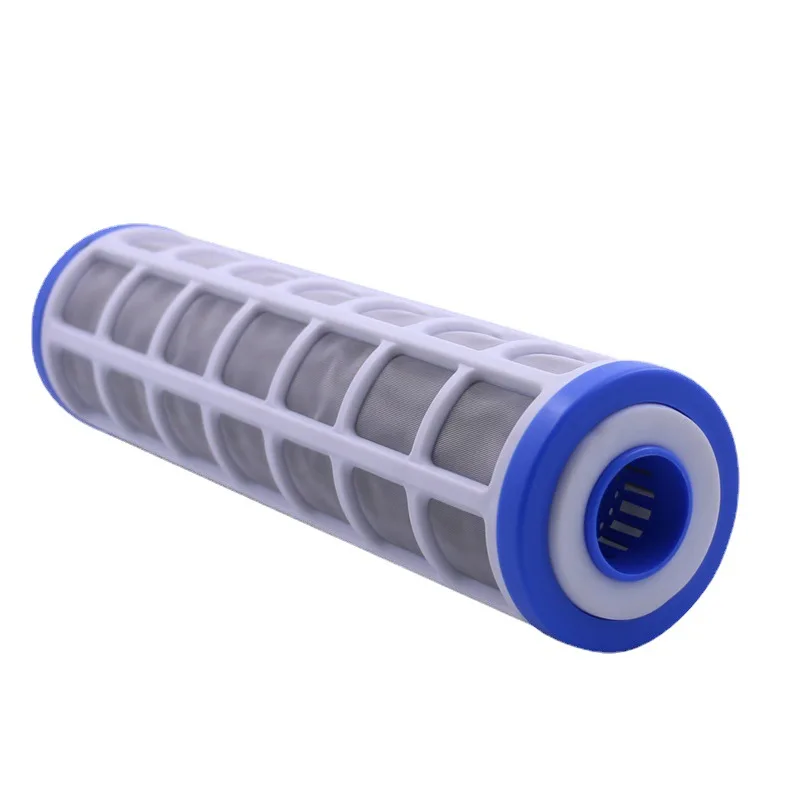 10 Inch 304 Stainless Steel Inner Filter Bottle Instead of PP Cotton Ceramic Filter Precision 40 Micron Filter Element