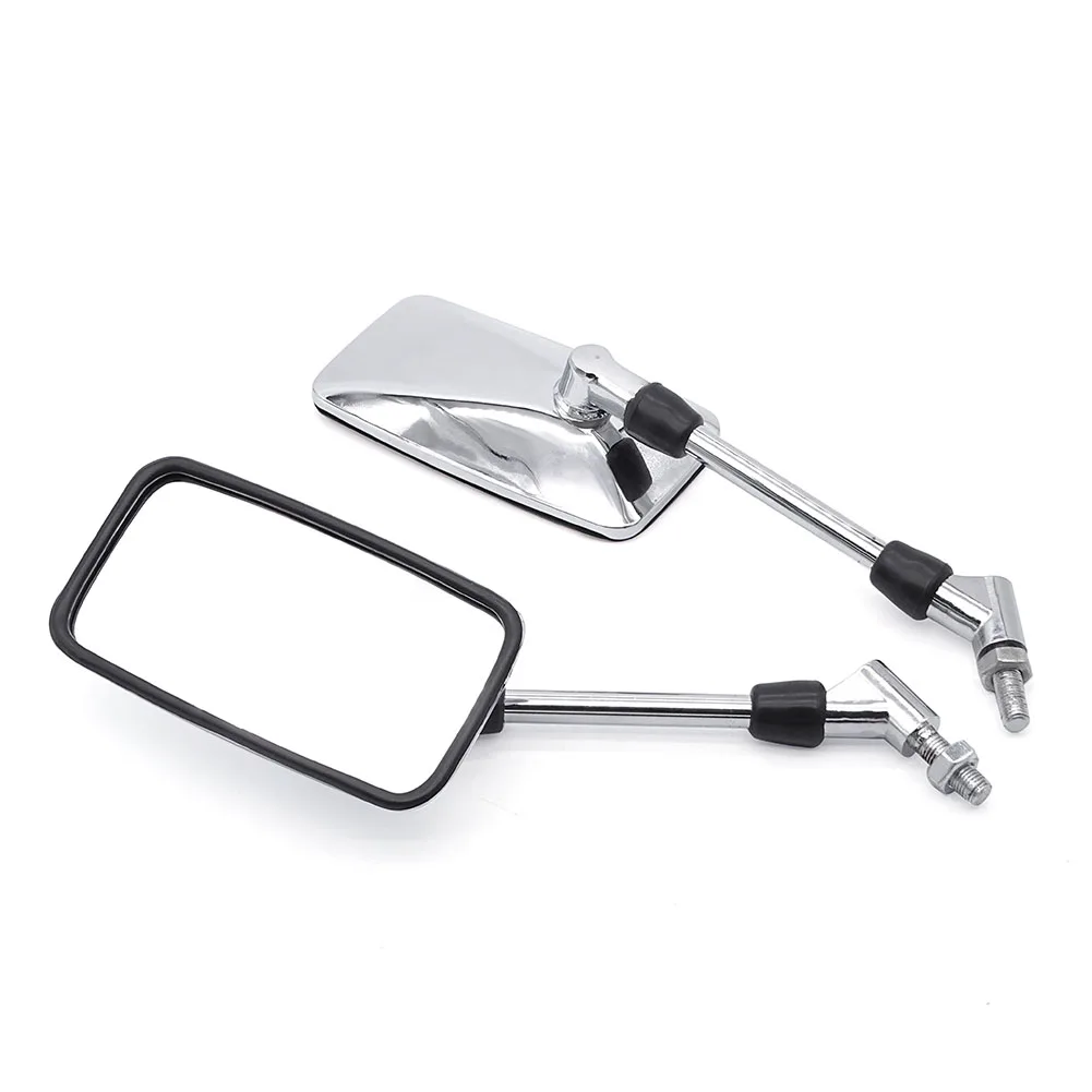2pcs 10MM Motorcycle Metal Rearview Side Mirror For Honda Hornet 250 600 900 Jade VT250 CB-1 CB400 SF CB600 CB750 CB1300