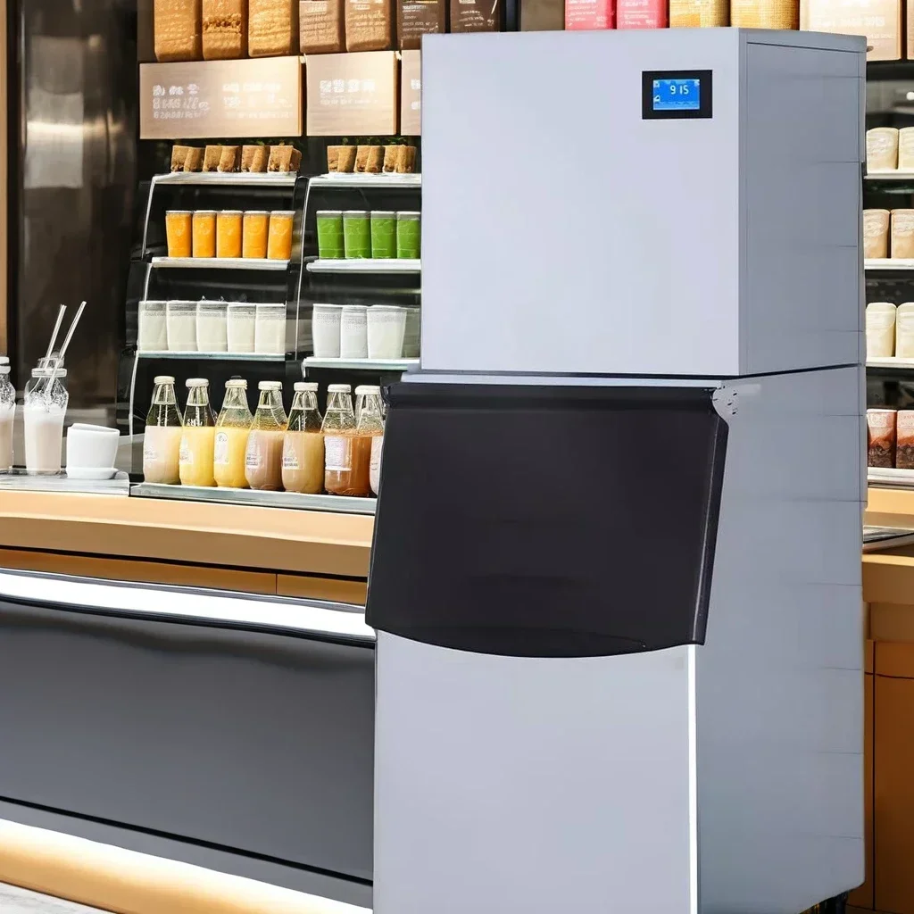 

Commercial 150Kg Ice Maker Commercial Big Ice Maker Machine for Milk Tea Shop