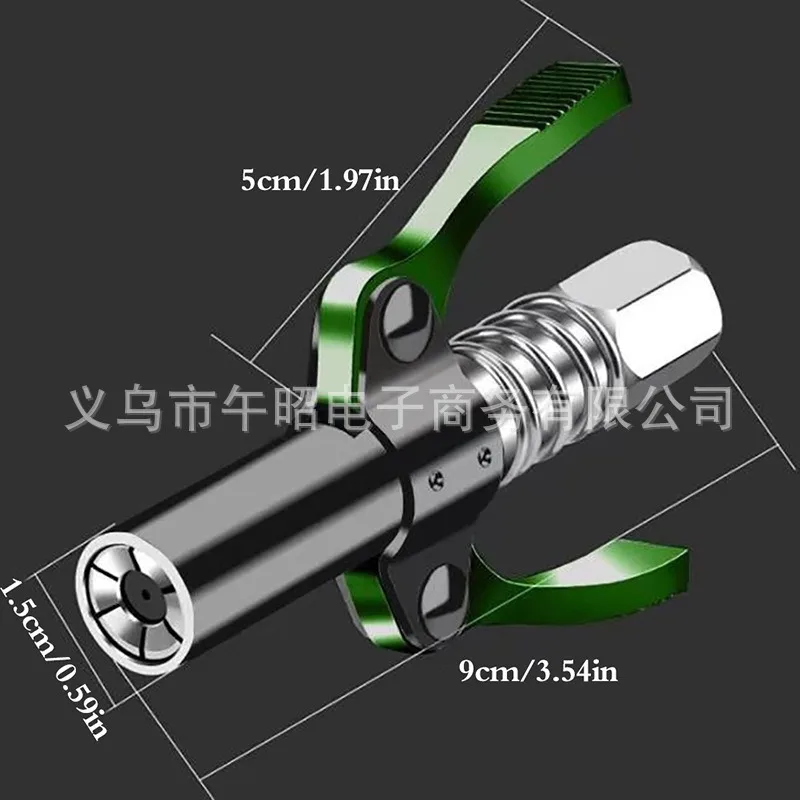 Lock Pliers Type High Pressure Oil Injection Nozzle, New Double Handle Self-locking Oil-tight Buckle Butter Gun Nozzle