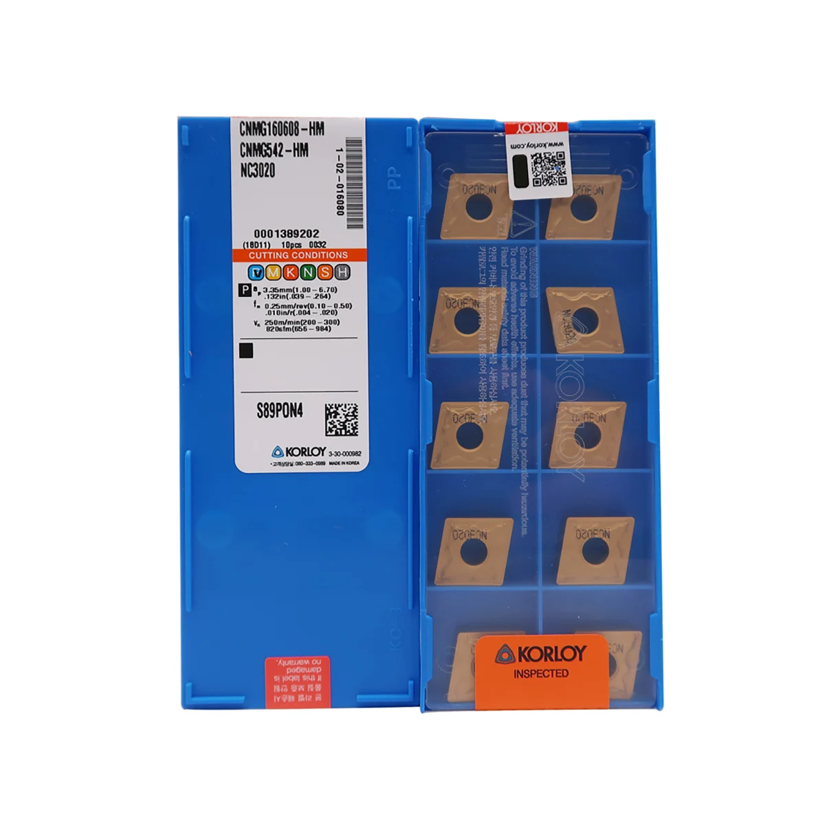 

100% оригинальные CNMG160608 HM NC3020/3030/3120 высококачественные токарные пластины с ЧПУ