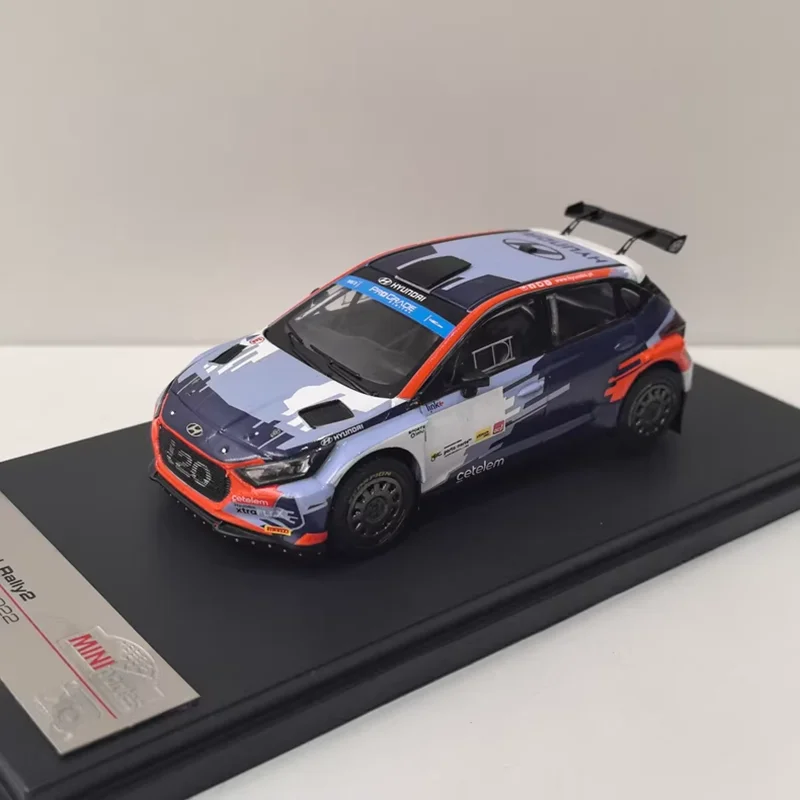 Die-cast 1:43 Scale HYUNDAI I20 N 2022 Racing Simulation Alloy