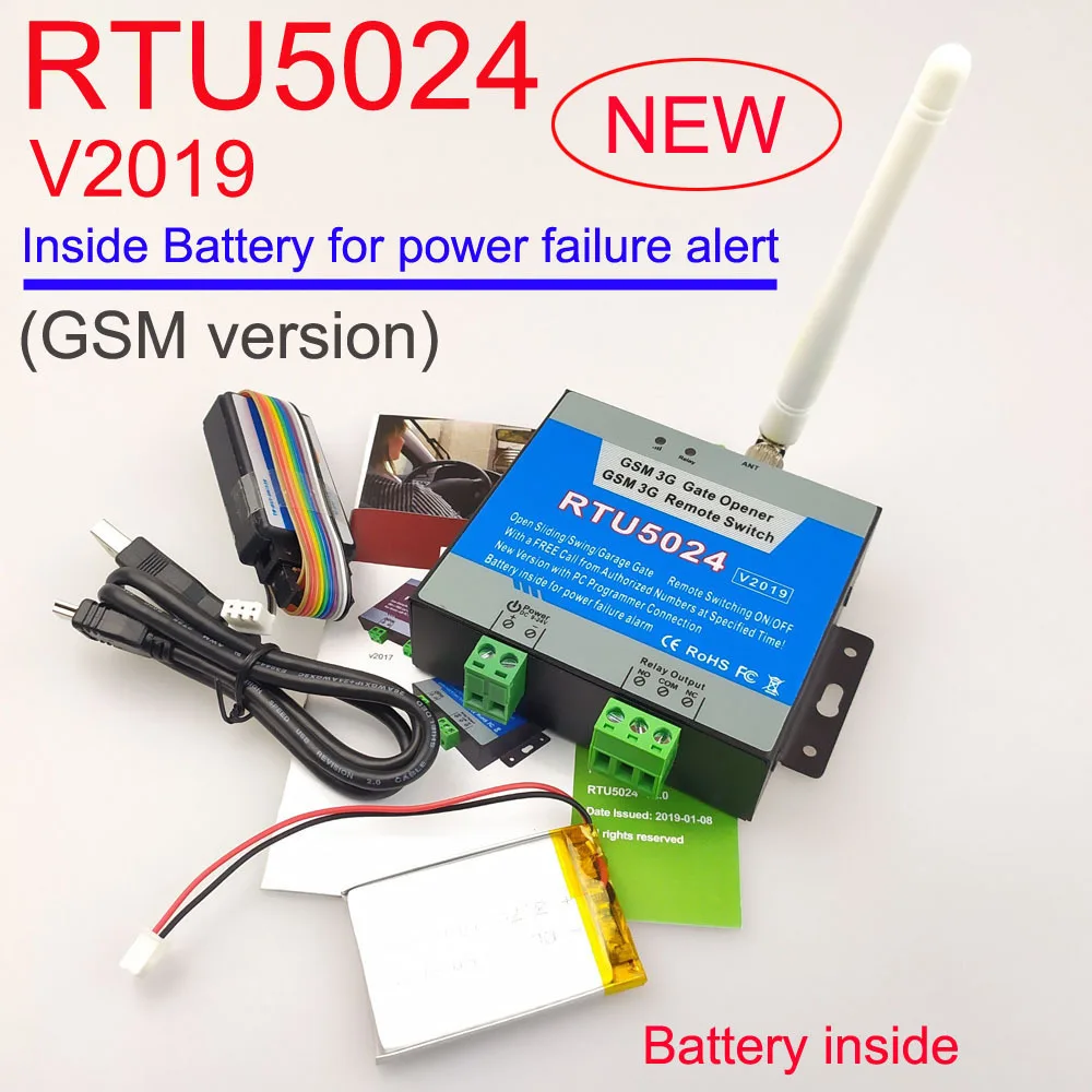 RTU5024 Handy GSM Fernbedienung Automatische Tür Garagentor Zugangskontrolle Controller mit Stromausfall Alarm