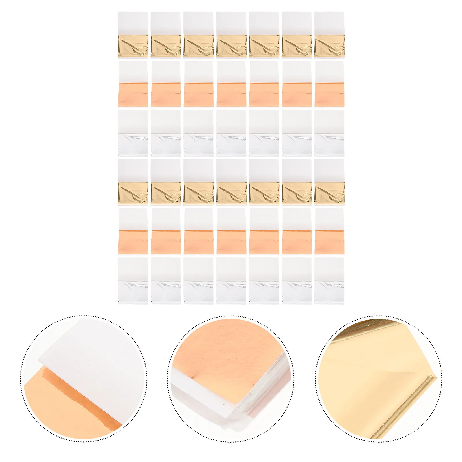 

300 листов золотой фольги для дизайна ногтей, блестящие хлопья для декора, наклейки для ногтей для вечеринок, свадеб, салонов