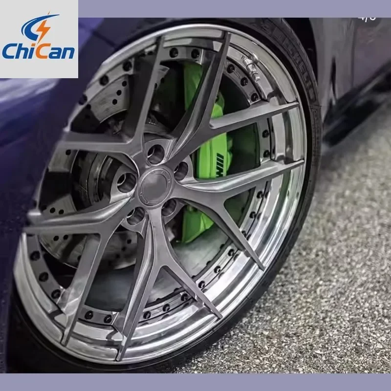 

【2026】Chican Custom Forged Deep Concave Five Spokes 17-24 Inch Brush 5X112 5X120 Two Piece Forged Aluminium Alloy For Audi Merce