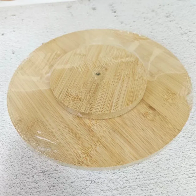 

Органайзер для специй BAAR-Kitchen - современный минималистичный бамбуковый вращающийся поднос на 360 градусов ° Дизайн с эффектом вращения