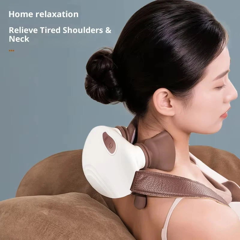 

Neck Massager With Real Hand Simulation Wireless Portable Neck And Back Massager 4D Kneading Massage Design For Pain Relief