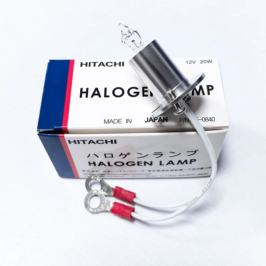 

P/N 705-0840 12V20W Halogen Lamp For Hitachi 3100 3110 7160/7180/7020/7350/7040/7050/7060/7080 Chemistry Analyzers