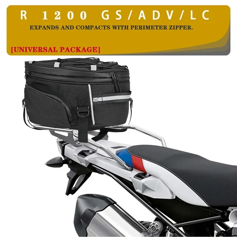 

Multi-functional Waterproof for BMW R1300GS R1300gs R 1300 GS R1300 GS Motorcycle Tail Bag Durable Rear Seat Bag Rider Backpack
