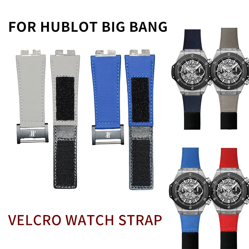 

FOR HUBLOT BIG BANG SERIES,VELCRO WATCH STRAP