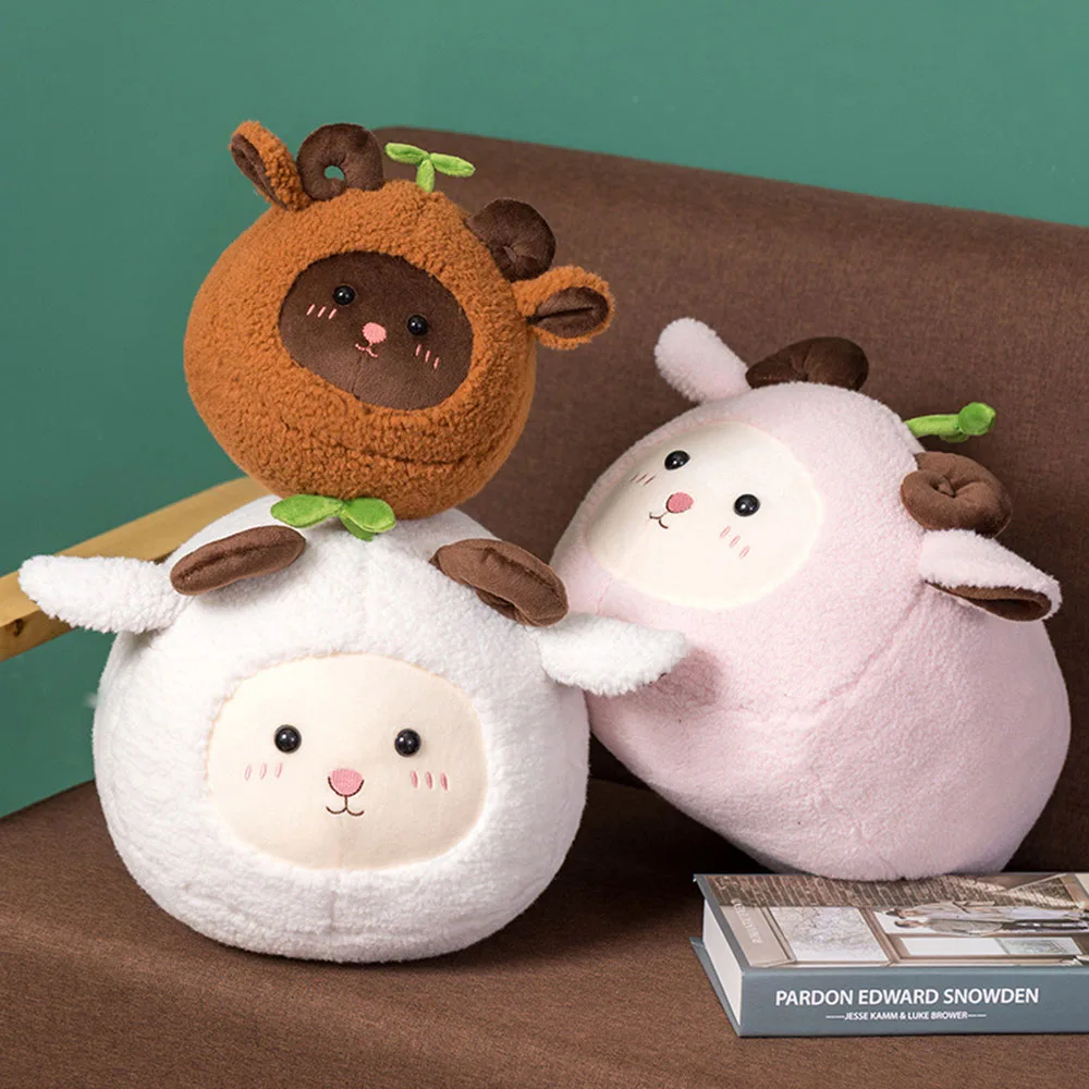 Sheep Plush Dolls Baby Cute Animal Stuffed Toys Children Accompany Girl Gifts