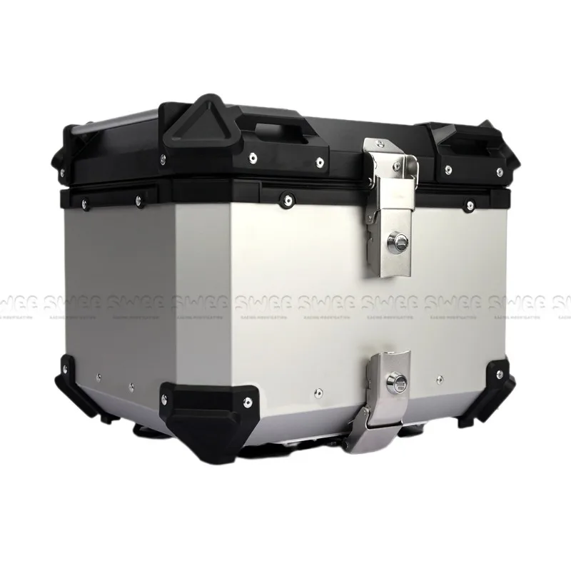 

45L aluminum alloy rear trunk of motorcycle