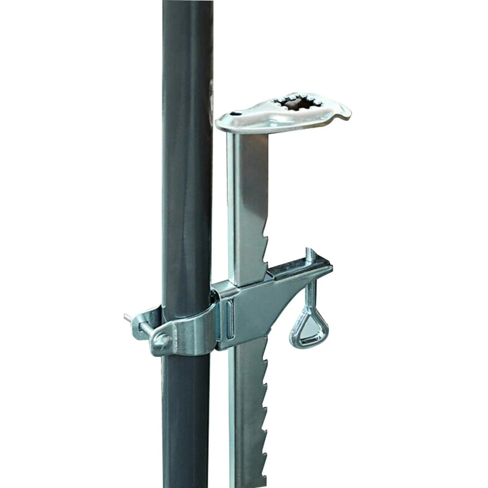 1Pc Durable Metal Beach Patio Umbrella Clamp 328x92x50mm Rust Resistance Parasol Holder Umbrella Grass Anchor Quick Mounting