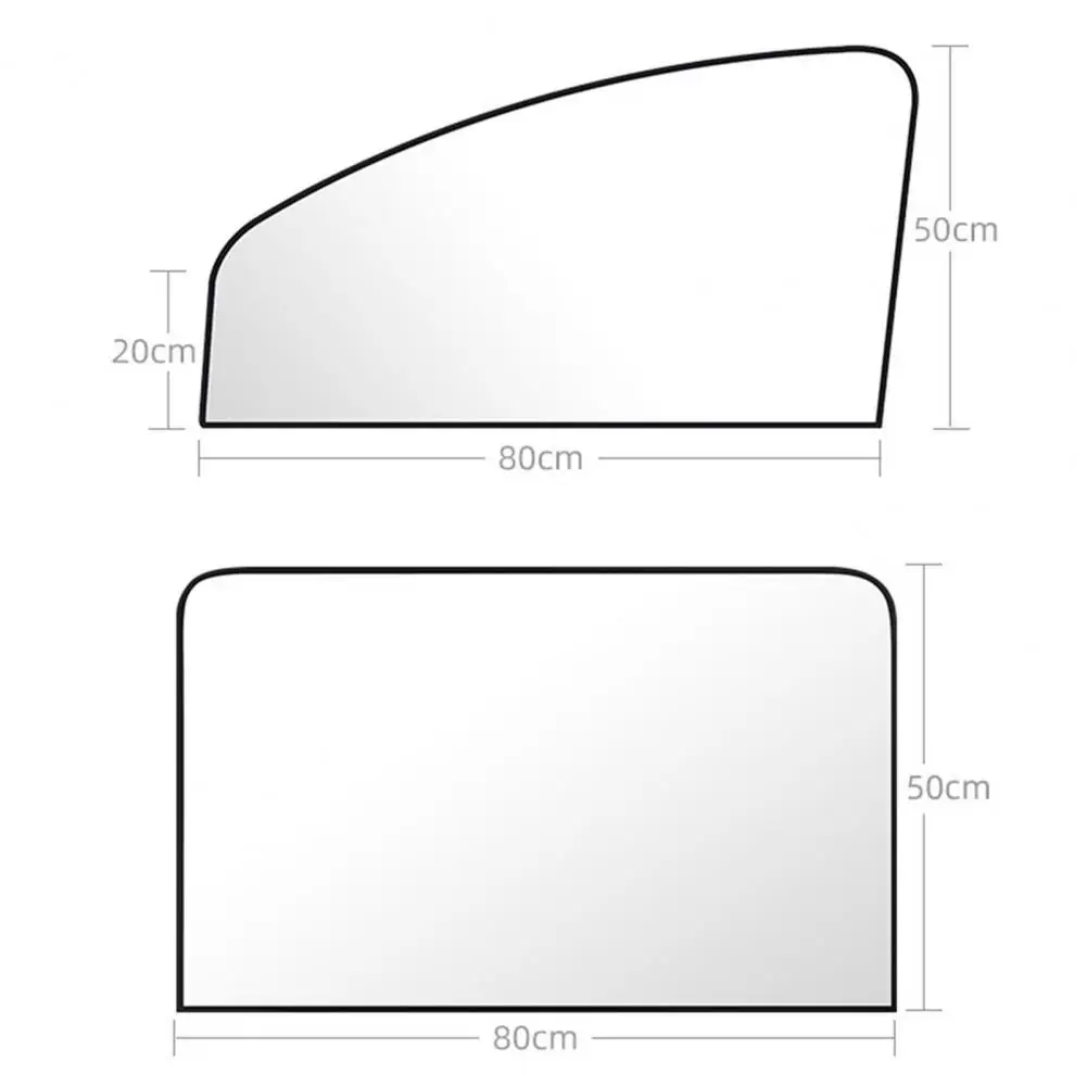 Samochodowa osłona przeciwsłoneczna Magnetyczna składana lewa prawa tylna szyba do montażu na słońcu Zdejmowana automatyczna zasłona boczna Ca