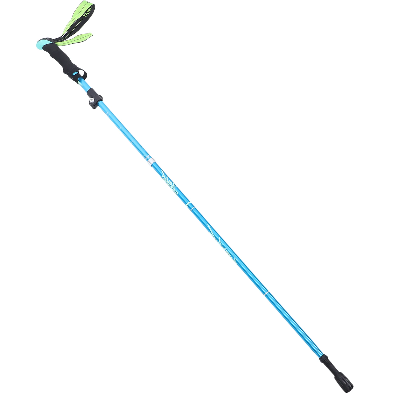 

Aluminum Alloy 5 Sections Walking Stick Foldable Trekking Pole Walking Cane Anti-slip Mobility Aid for Men Women Outdoor Hiking