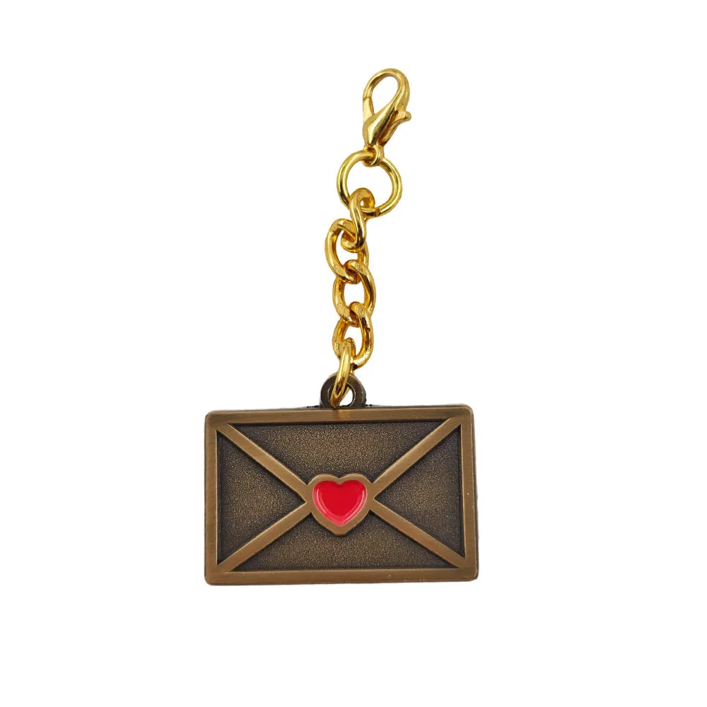 Sabrina Carpenter E-Mails, die ich nicht senden kann, Metall-Schlüsselanhänger, Musikalbum-Merch, rotes Herz, Umschlag-Anhänger, Schlüsselring, Geschenk für Musikfans, Tasche Ch – Detail 10