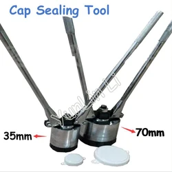 200L Oil Drum Cap Sealing Tools 35mm and 70mm Manual Iron Barrel Gripper Oil Drum Sealer Clamp Capper